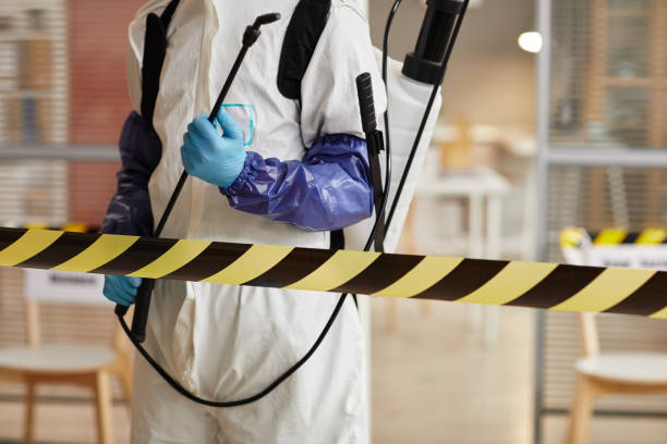 Professional Blood Cleanup technician working in Port Elizabeth, NJ